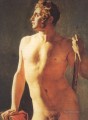 Male Torso nude Jean Auguste Dominique Ingres